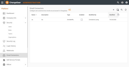 Setting Up Email Connector